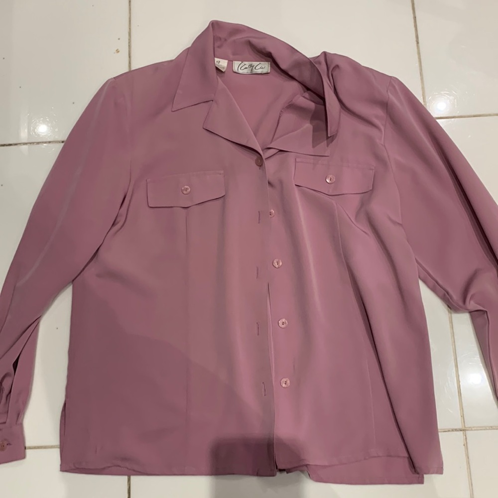 WOMENS BUTTON UP
